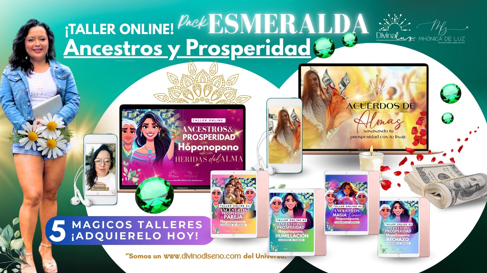 Ancestros y Prosperidad por Mhónica de Luz